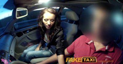 Adele Sunshine craves my hard cock in her tight pussy in a fake taxi ride - Czech Republic on gangbangnow.com