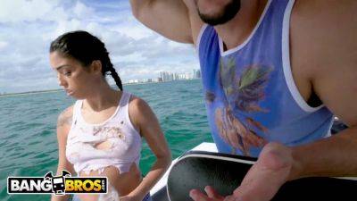 J Mac's hardcore Cuban rescue with Vanessa Sky off Miami coast - Cuba on gangbangnow.com